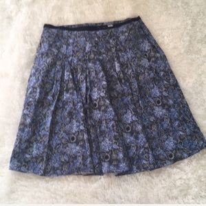 LIZ CLAIBORNE blue skirt 12
